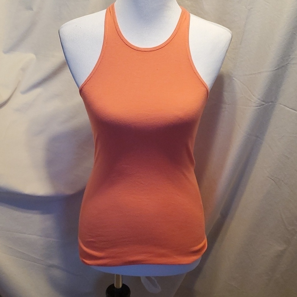 Splendid Hot Coral Racerback Tank SZ XS
